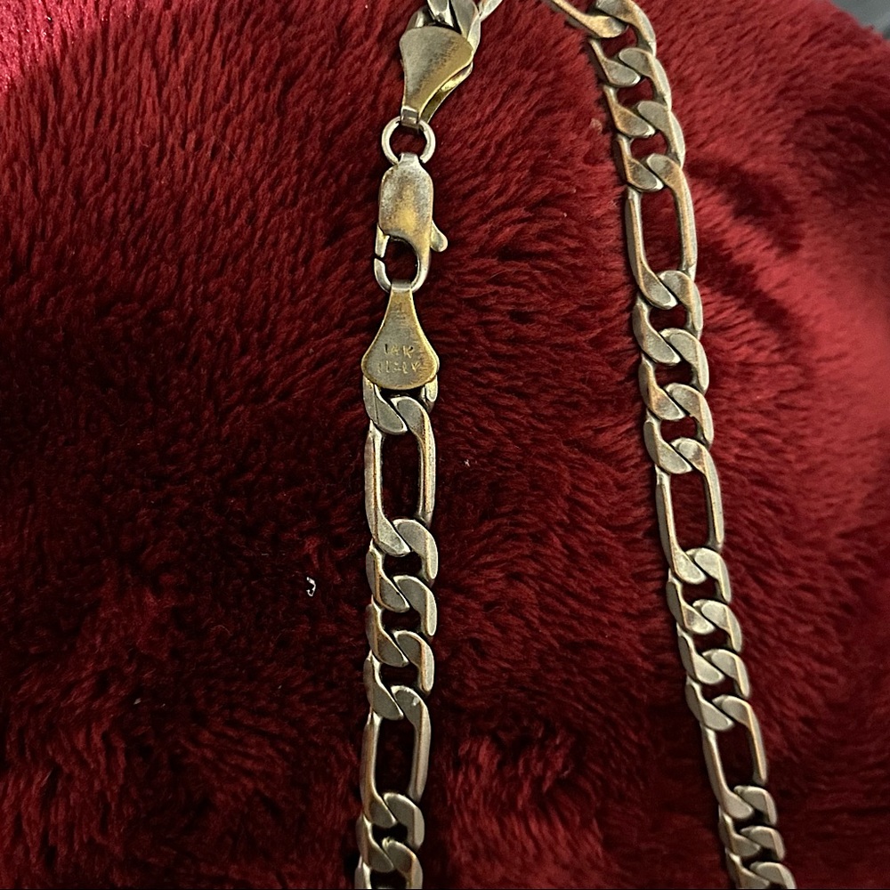 14k gold filled sterling silver chain